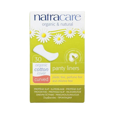 Natracare Panty Liner Curved 30's